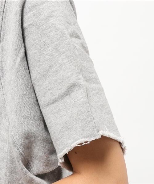 RODEO CROWNS WIDE BOWL（ロデオクラウンズワイドボウル）の「ブルドック リメイク スウェット（Tシャツ/カットソー・レディース・ベージュ/ネイビー/ボルドー/トップグレー・MEDIUM/SMALL）」の10枚目の写真