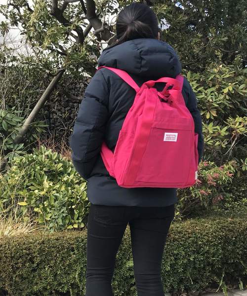 ROOTOTE(ルートート)の「ルートート/RT.セオルー.SC.トール-A(バックパック/リュック)」|ピンク