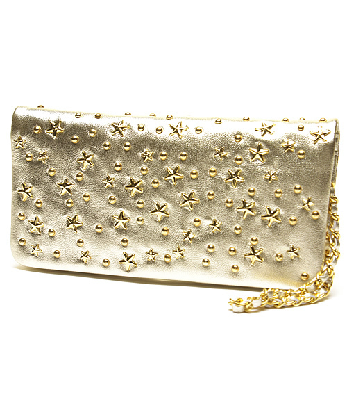 Jewel Changes(ジュエルチェンジズ)の「yudleg JWL SP スター 長財布 / スタッズ 星(財布・レディース・ゴールド/ブラック/レッド・フリー)」の3枚目の写真