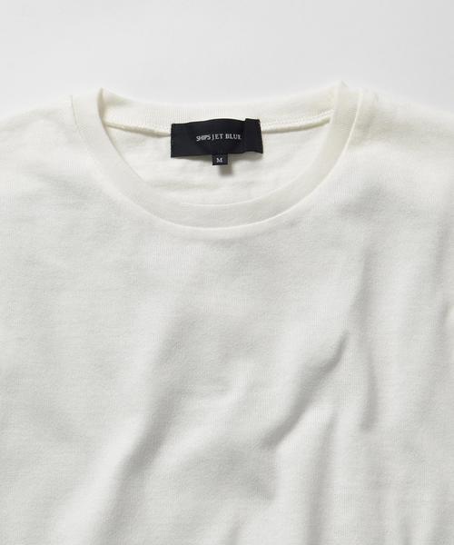 SHIPS JET BLUE（シップスジェットブルー）の「《2017SS先行予約》 SHIPS JET BLUE: 【2枚セット】レイヤード 7スリーブTee■（Tシャツ/カットソー・メンズ・ブラック/ワイン/ホワイト・LARGE/SMALL/MEDIUM）」の7枚目の写真