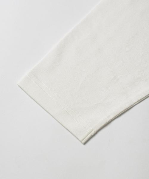 SHIPS JET BLUE（シップスジェットブルー）の「《2017SS先行予約》 SHIPS JET BLUE: 【2枚セット】レイヤード 7スリーブTee■（Tシャツ/カットソー・メンズ・ブラック/ワイン/ホワイト・LARGE/SMALL/MEDIUM）」の9枚目の写真