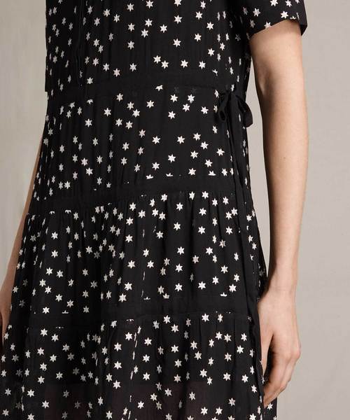 ALLSAINTS（オールセインツ）の「PICOLINA TIER DRESS | 総刺繍ドレス  