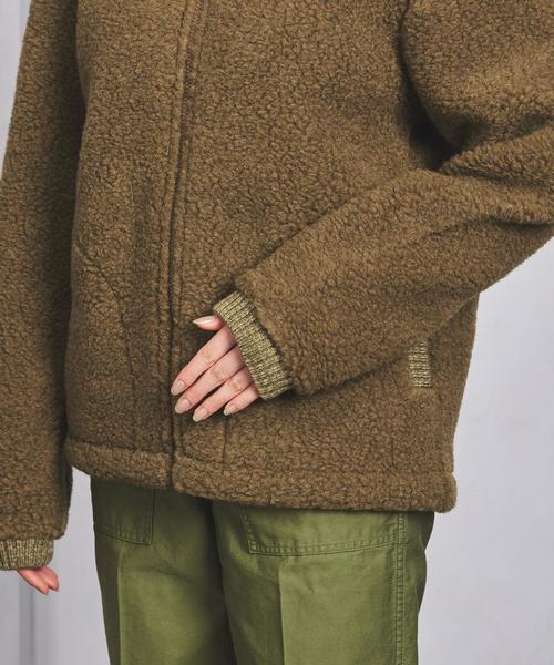 UNITED ARROWS（ユナイテッドアローズ）の「＜COLD BREAKER（コールド ブレーカー）＞ボア ブルゾン（ブルゾン・レディース・ブラック/ブラウン・MEDIUM/SMALL）」の10枚目の写真