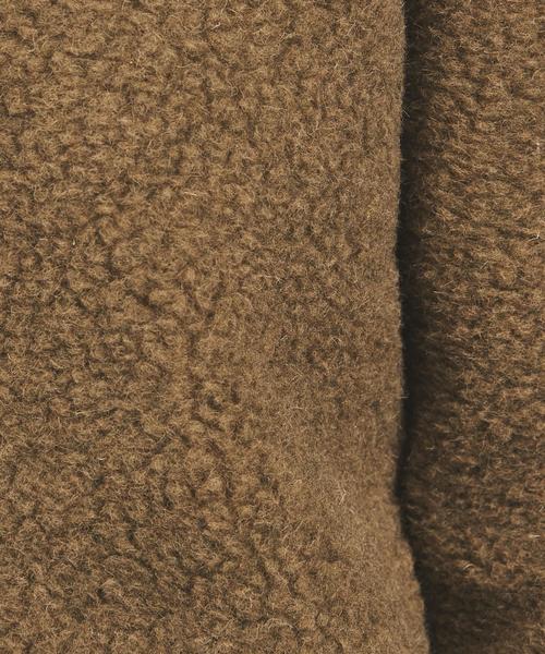 UNITED ARROWS（ユナイテッドアローズ）の「＜COLD BREAKER（コールド ブレーカー）＞ボア ブルゾン（ブルゾン・レディース・ブラック/ブラウン・MEDIUM/SMALL）」の6枚目の写真