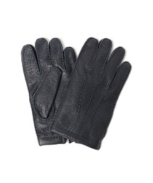 DENTS / ペッカリーレザー カシミヤライニング グローブ