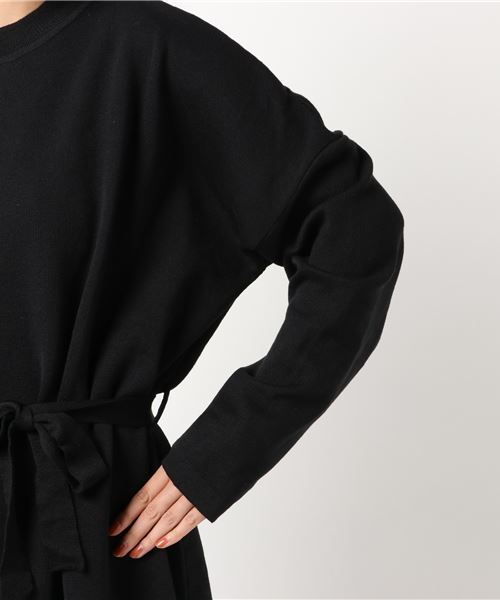 MERLOT（メルロー）の「ウエストリボンフレアワンピース0070（ワンピース・レディース・モカ/カーキ/パープル/ブラック・FREE）」の18枚目の写真