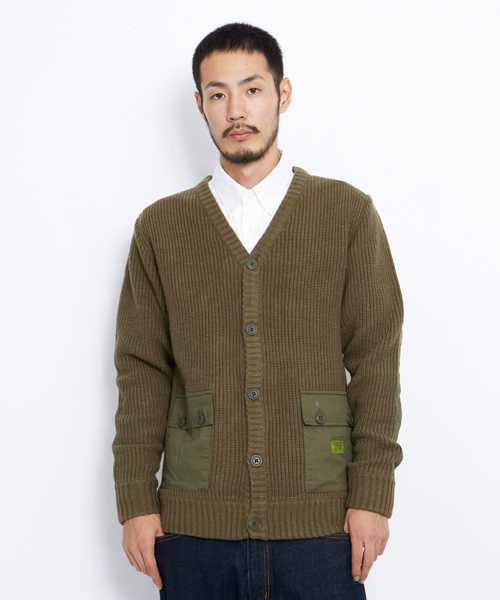 新品　エクストララージ XLARGE OG KNIT CARDIGAN ニット XLARGE（エクストラ ラージ） XLARGE OG KNIT CARDIGAN オージー