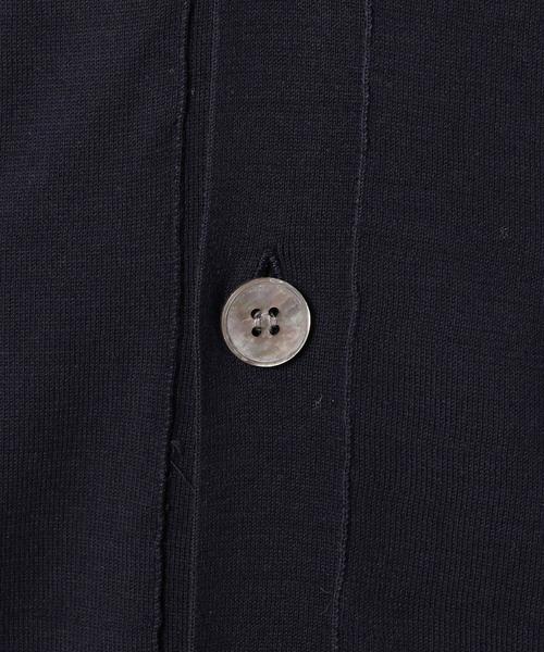 BEAUTY&YOUTH UNITED ARROWS（ビューティーアンドユースユナイテッドアローズ）の「BY ハイゲージ ワイド V カーディガン ◆（カーディガン/ボレロ・メンズ・ライトグレー/ネイビー・SMALL/X-LARGE/LARGE/MEDIUM）」の11枚目の写真