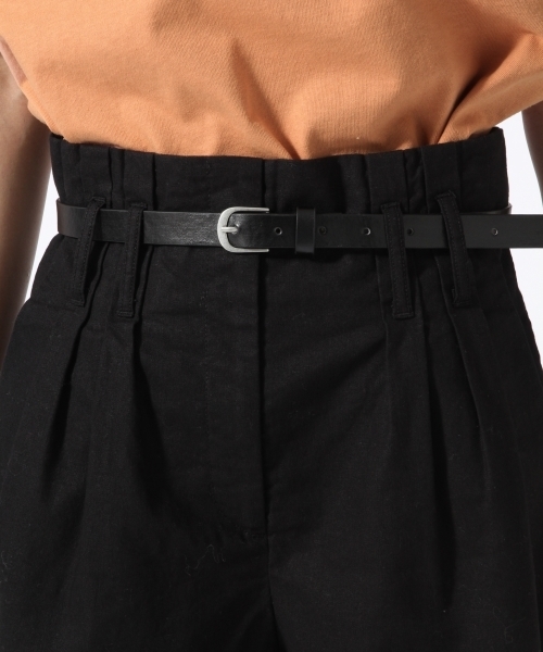 LOWRYS FARM(ローリーズファーム)の「ベルトツキショートパンツ 788991 (その他パンツ・レディース・ブラック/イエロー/ストライプ/アイボリー・LARGE/MEDIUM)」の8枚目の写真