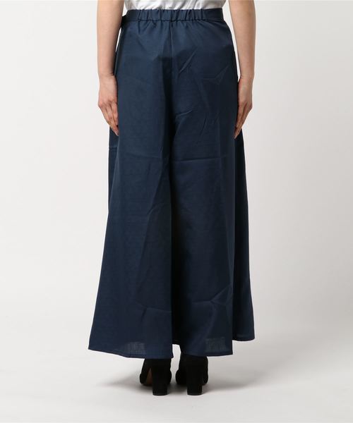 REAL CUBE（リアルキューブ）の「REAL CUBE サイドリボンラップ風ガウチョパンツ（その他パンツ・レディース・グリーン/グレイッシュベージュ/ネイビー/カーキ・38/40/36）」の6枚目の写真