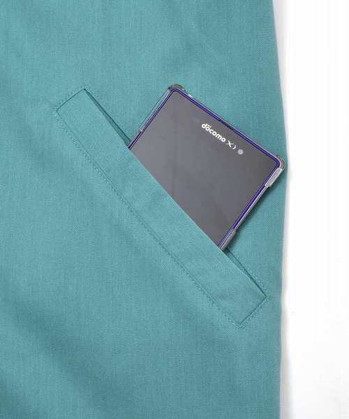 MinoriTY（マイノリティ）の「8分袖Ｔ/Ｒブルゾン ライトアウター（シャツ/ブラウス・メンズ・ブラック/ベージュ/グレー/ブルー・M/L）」の16枚目の写真