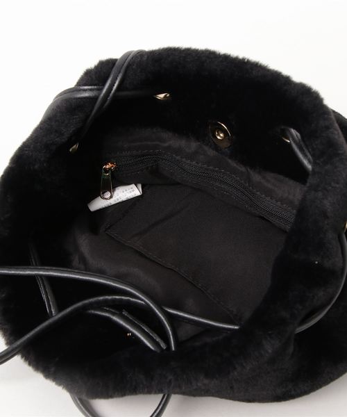 WEGO（ウィゴー）の「WEGO/2WAYタッセルファートートバッグ（トートバッグ・レディース・その他1/ブラック・FREE）」の5枚目の写真