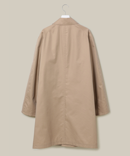 ADAM ET ROPE'(アダムエロペ)の「SETAMIC 撥水ステンカラーコート(ステンカラーコート・メンズ・ベージュ・M/L)」の2枚目の写真