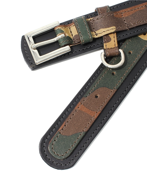 JOURNAL STANDARD（ジャーナルスタンダード）の「HOUSE OF GARMSVILLE: POLO BELT / レザーポロベルト（ベルト・メンズ・ブラック/ブラウン系その他/ウッド・34/32）」の4枚目の写真