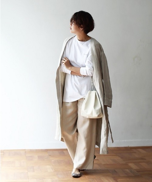 TODAYFUL(トゥデイフル)の「ソフトレザーポーチ(ハンドバッグ・レディース・キナリ/グレイッシュベージュ/イエロー/ブラック・FREE)」の16枚目の写真