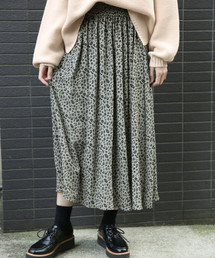 LOWRYS FARM | レオパードマキシスカート　821380(スカート)