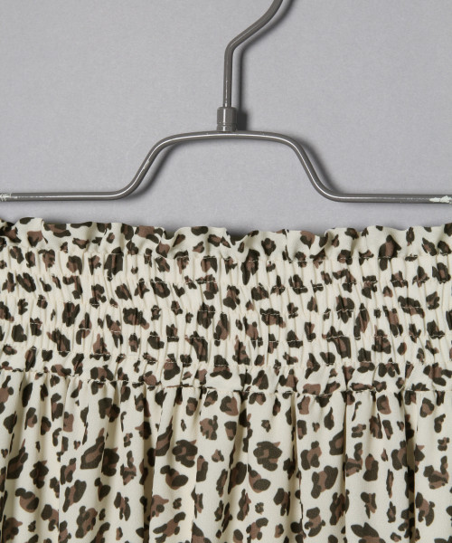 LOWRYS FARM（ローリーズファーム）の「レオパードマキシスカート　821380（スカート・レディース・ブラウン/グレー/アイボリー/モカ・FREE）」の6枚目の写真