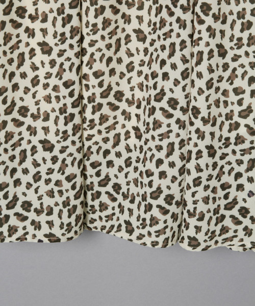 LOWRYS FARM（ローリーズファーム）の「レオパードマキシスカート　821380（スカート・レディース・ブラウン/グレー/アイボリー/モカ・FREE）」の7枚目の写真