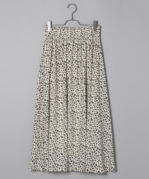 LOWRYS FARM（ローリーズファーム）の「レオパードマキシスカート　821380（スカート・レディース・ブラウン/グレー/アイボリー/モカ・FREE）」の16枚目の写真