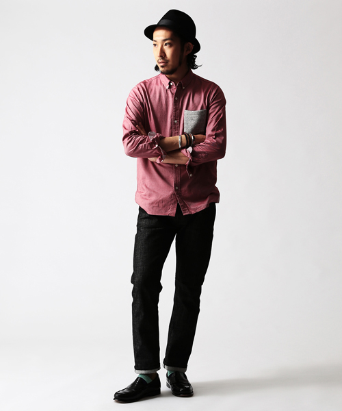 BEAMS（ビームス）の「□BEAMS / BASIC ストレッチデニム（デニムパンツ・メンズ・ブラック/インディゴブルー・SMALL/MEDIUM/LARGE/X-LARGE）」の22枚目の写真