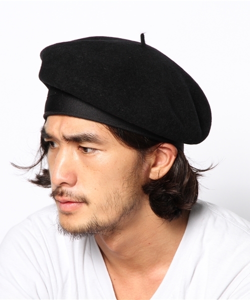 MONKEY TIME（モンキータイム）の「＜Rohw Lite＞ BASQUE BERET/ベレー帽（ハンチング/ベレー帽・メンズ・ブラック/ネイビー・フリー）」の6枚目の写真