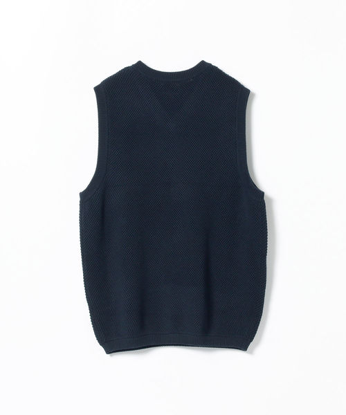 BEAMS(ビームス)の「BEAMS / カノコ Vネック ルーズ ベスト(ベスト・メンズ・ネイビー/グレー系その他・X-LARGE/SMALL/MEDIUM/LARGE)」の18枚目の写真
