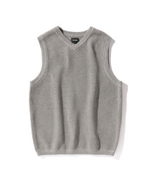 BEAMS | BEAMS / カノコ Vネック ルーズ ベスト(ベスト)