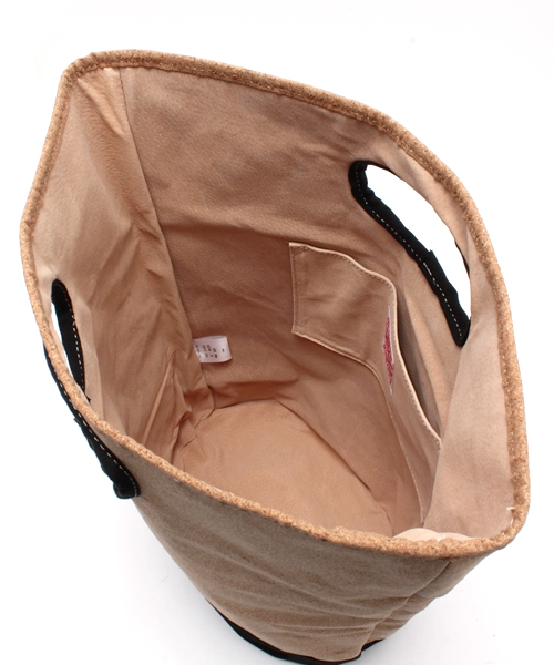 BEAMS BOY（ビームスボーイ）の「BEAMS BOY / コルク バケツ トート（トートバッグ・レディース・ブラック・ONE SIZE）」の2枚目の写真