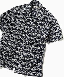 SC: Shuttle notes モチーフ オープンカラー シャツ 19SS