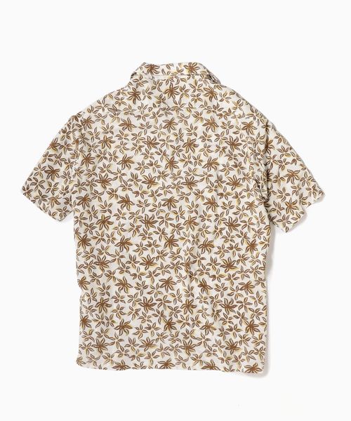 SHIPS(シップス)の「SC: Shuttle notes モチーフ オープンカラー シャツ 19SS(シャツ/ブラウス・メンズ・ベージュ/ネイビー/ダークネイビー・SMALL/MEDIUM/LARGE/X-LARGE)」の5枚目の写真
