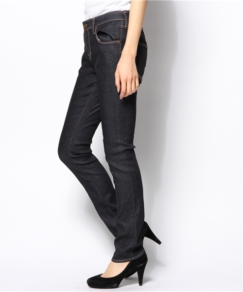 SHIPS for women（シップスフォーウィメン）の「ワンウォッシュ デニムスキニー（デニムパンツ・レディース・ダークブルー・MEDIUM/LARGE/X-SMALL/SMALL）」の2枚目の写真