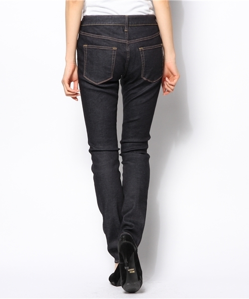 SHIPS for women（シップスフォーウィメン）の「ワンウォッシュ デニムスキニー（デニムパンツ・レディース・ダークブルー・MEDIUM/LARGE/X-SMALL/SMALL）」の3枚目の写真