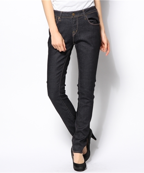 SHIPS for women（シップスフォーウィメン）の「ワンウォッシュ デニムスキニー（デニムパンツ・レディース・ダークブルー・MEDIUM/LARGE/X-SMALL/SMALL）」の6枚目の写真