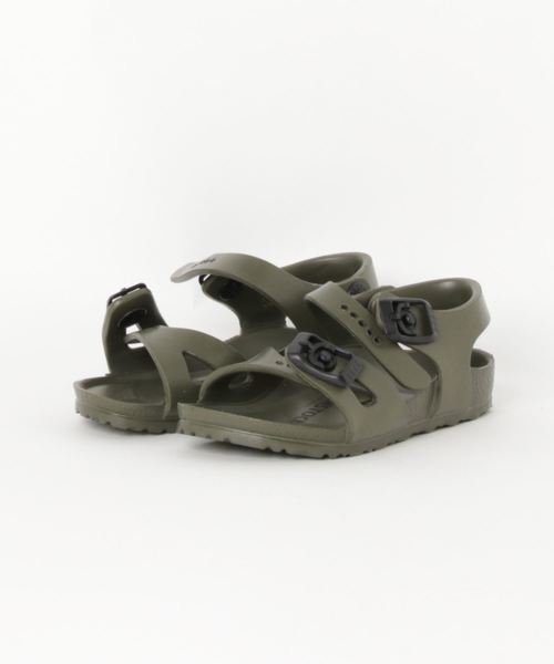BIRKENSTOCK（ビルケンシュトック）の「BIRKENSTOCK RIO-EVA（サンダル・キッズ・グレー/ピンク/ブルー/ラベンダー/カーキオリーブ/ネイビー/ホワイト・20cm/15.0cm/16.0cm/21cm/17.0cm/18.0cm/19.0cm/19cm/17cm/21/15cm/20/16cm）」の4枚目の写真
