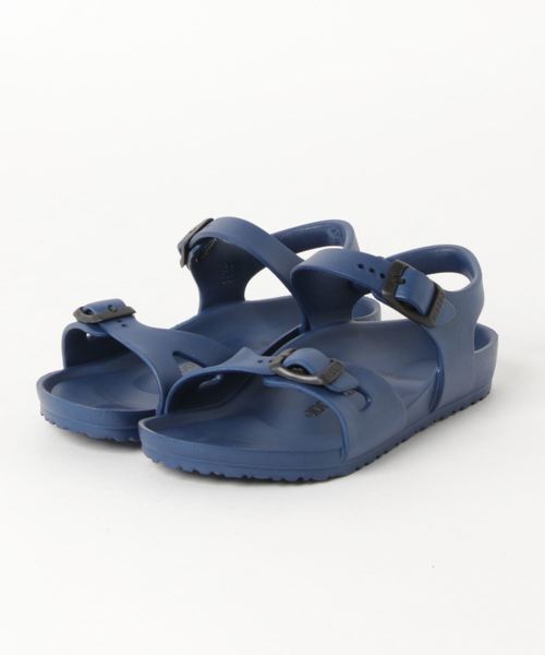 BIRKENSTOCK（ビルケンシュトック）の「BIRKENSTOCK RIO-EVA（サンダル・キッズ・グレー/ピンク/ブルー/ラベンダー/カーキオリーブ/ネイビー/ホワイト・20cm/15.0cm/16.0cm/21cm/17.0cm/18.0cm/19.0cm/19cm/17cm/21/15cm/20/16cm）」の2枚目の写真