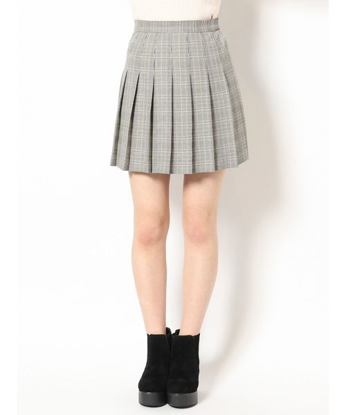dazzlin(ダズリン)の「ラッププリーツ台形ミニスカート【セットアップ】(スカート・レディース・ベージュ/グレー・SMALL/MEDIUM)」の16枚目の写真