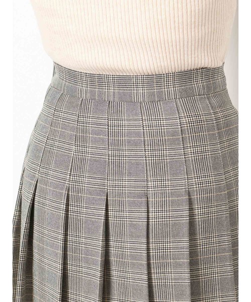 dazzlin(ダズリン)の「ラッププリーツ台形ミニスカート【セットアップ】(スカート・レディース・ベージュ/グレー・SMALL/MEDIUM)」の20枚目の写真
