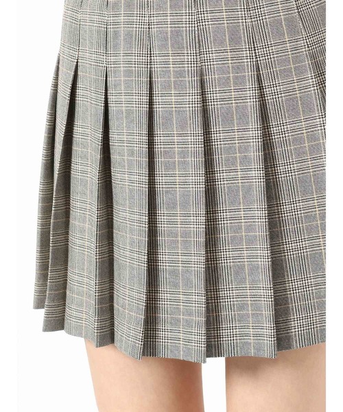 dazzlin(ダズリン)の「ラッププリーツ台形ミニスカート【セットアップ】(スカート・レディース・ベージュ/グレー・SMALL/MEDIUM)」の21枚目の写真