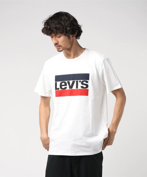 Levi's（リーバイス）の「Levi's/リーバイス スポーツロゴTシャツ（Tシャツ/カットソー・メンズ・グレー/ネイビー/ホワイト・M/L/S）」の6枚目の写真