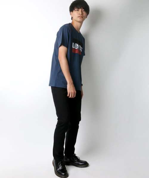 Levi's（リーバイス）の「Levi's/リーバイス スポーツロゴTシャツ（Tシャツ/カットソー・メンズ・グレー/ネイビー/ホワイト・M/L/S）」の11枚目の写真