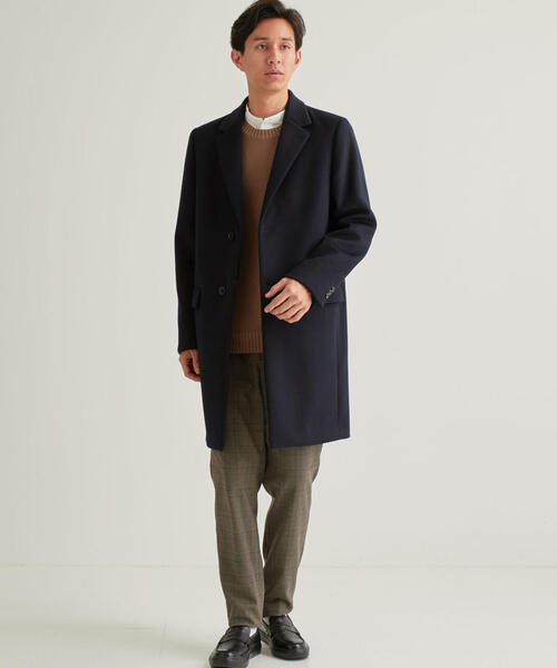 Green label relaxing ネイビー チェスターコート XL green label relaxing（グリーンレーベルリラクシング）の「S100