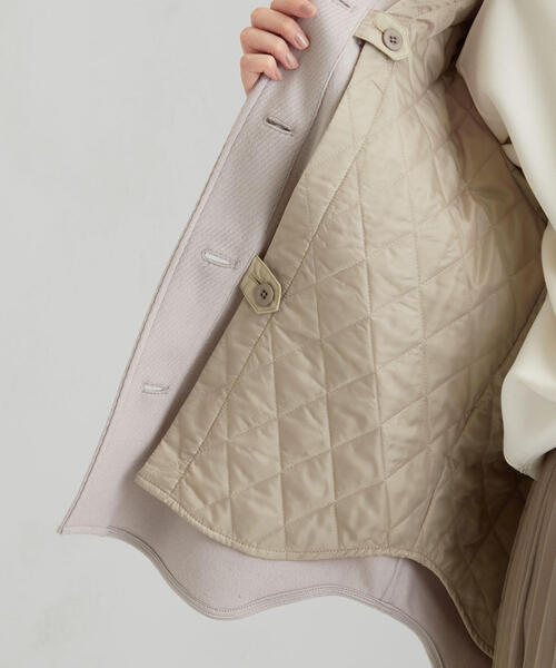 green label relaxing（グリーンレーベルリラクシング）の「◆SC Wカルゼ CPO ジャケット ※（その他アウター・レディース・ベージュ/ダークグレー/ターコイズブルー・46/36/34/40/42/44/38）」の21枚目の写真