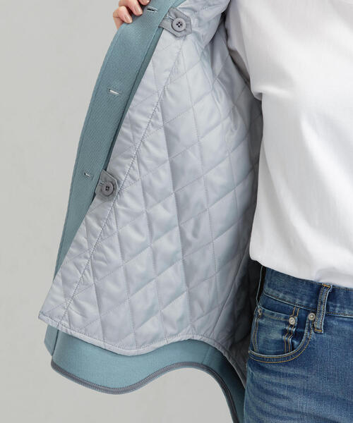 green label relaxing（グリーンレーベルリラクシング）の「◆SC Wカルゼ CPO ジャケット ※（その他アウター・レディース・ベージュ/ダークグレー/ターコイズブルー・46/36/34/40/42/44/38）」の17枚目の写真