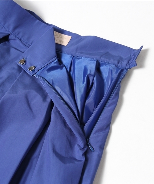 Language（ランゲージ）の「タフタ タック スカート（スカート・レディース・ホワイト系/ブルー系/レッド系・38）」の10枚目の写真