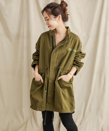 セール レディースのモッズコート グリーン カーキ 緑色系 レオパード柄 ファッション通販 Zozotown