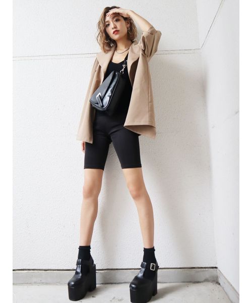 EMODA（エモダ）の「アシンメトリーボディショルダーバッグ（ショルダーバッグ・レディース・その他/ブラック・FREE）」の13枚目の写真