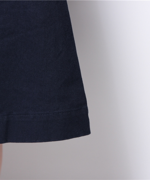 BEAMS BOY（ビームスボーイ）の「○BEAMS BOY / ツイル ジャンパー スカート **（ワンピース・レディース・ホワイト/ネイビー・ONE SIZE）」の8枚目の写真