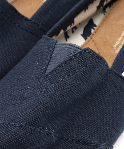TOMS（トムス）の「トムス メンズクラシック スリッポン キャンバス TOMS M CLSC Canvas（スニーカー・メンズ・ブラック/アッシュ/ネイビー/オリーブ/ベージュ/ブラウン・27cm/26.5cm/27.5cm/26cm/28cm）」の11枚目の写真