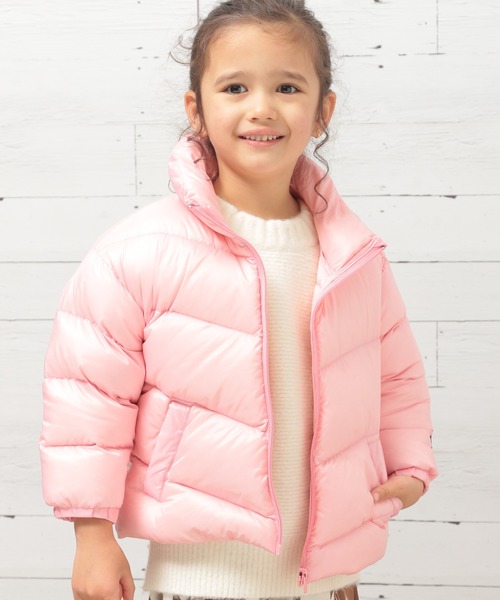 BAYFLOW（ベイフロー）の「[KIDS]ウォッシャブルダウン（ダウンジャケット/コート・キッズ・ライトグレー/ネイビー/ピンク・MEDIUM/LARGE/X-LARGE/XX-LARGE）」の3枚目の写真