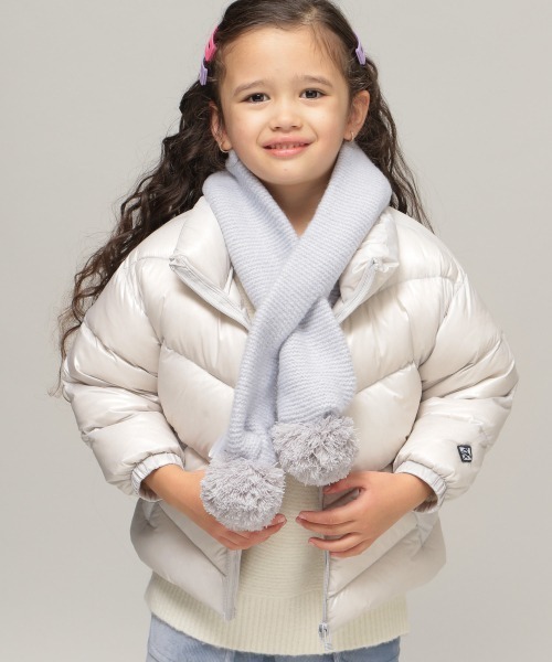 BAYFLOW（ベイフロー）の「[KIDS]ウォッシャブルダウン（ダウンジャケット/コート・キッズ・ライトグレー/ネイビー/ピンク・MEDIUM/LARGE/X-LARGE/XX-LARGE）」の9枚目の写真